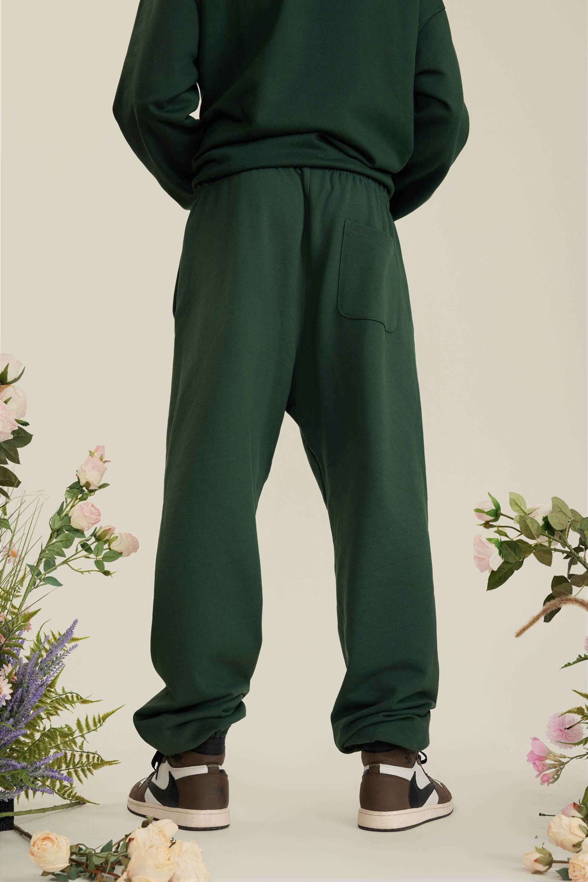 440GSM Men's Relaxed Fit Terry Jogger Pants