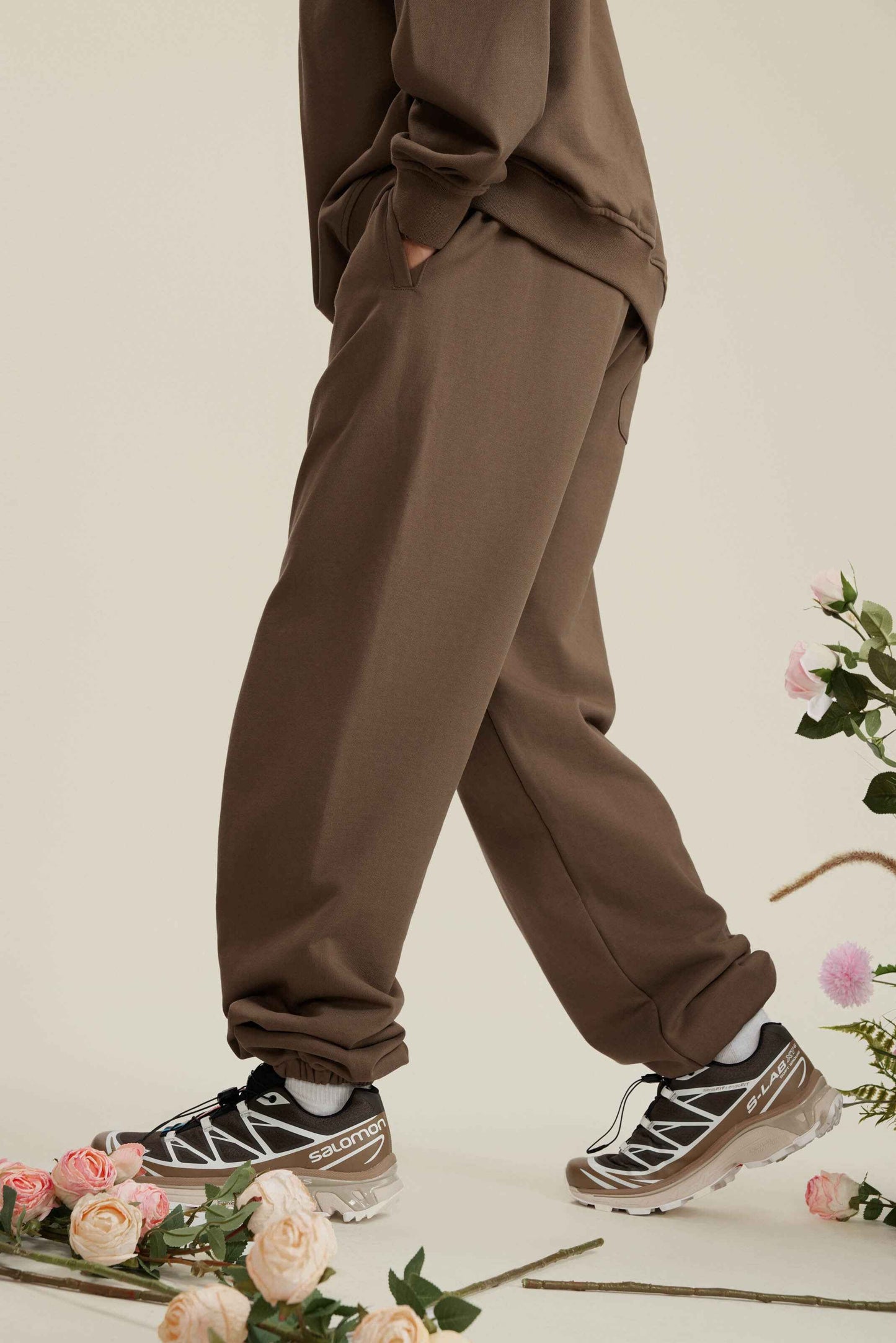 440GSM Men's Relaxed Fit Terry Jogger Pants