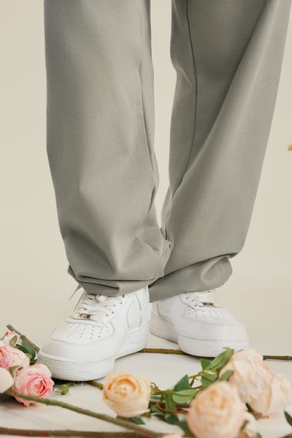 440GSM Men’s Relaxed Fit Loopback Terry Jogger Pants Camel Color