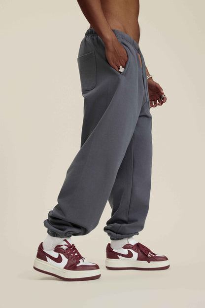 440GSM Men's Relaxed Fit Terry Jogger Pants