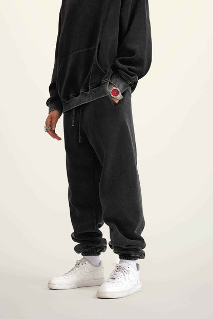 440GSM Unisex Relaxed Fit Loopback Terry Jogger Pants