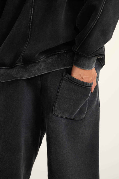 440GSM Unisex Relaxed Fit Loopback Terry Jogger Pants
