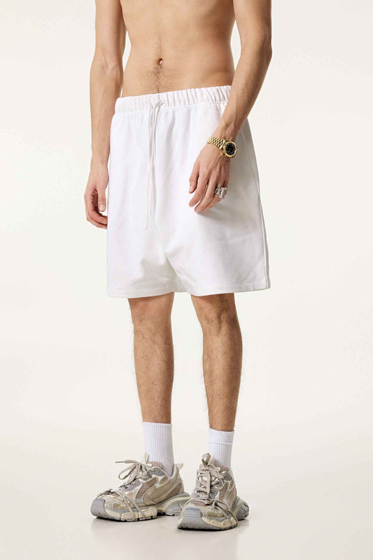 440GSM Men's Heavyweight Invisible-Zipper Shorts