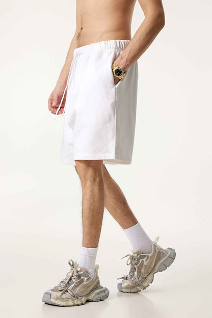 440GSM Men's Heavyweight Invisible-Zipper Shorts