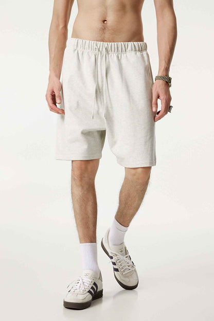 440GSM Men's Heavyweight Invisible-Zipper Shorts