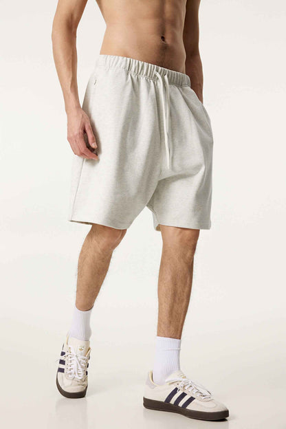 440GSM Men's Heavyweight Invisible-Zipper Shorts