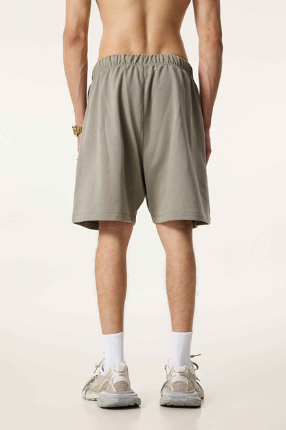 440GSM Men's Heavyweight Invisible-Zipper Shorts