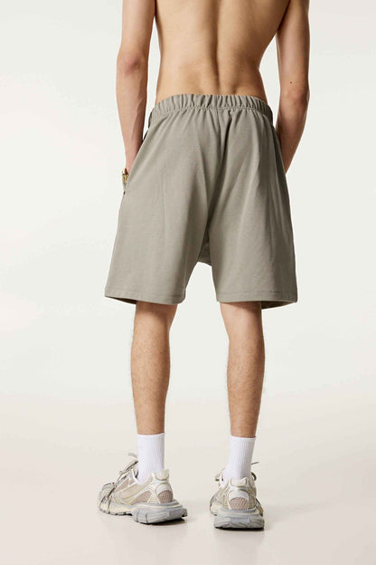 440GSM Men's Heavyweight Invisible-Zipper Shorts