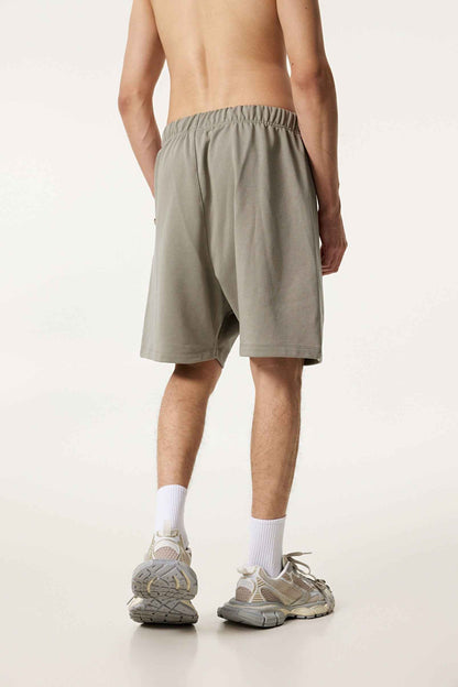 440GSM Men's Heavyweight Invisible-Zipper Shorts