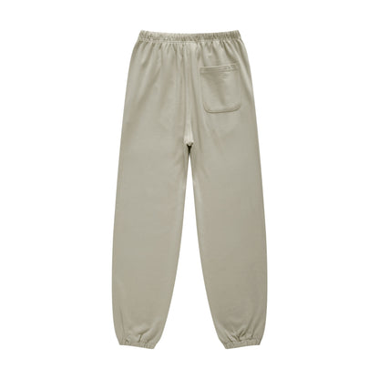 440GSM Men’s Relaxed Fit Loopback Terry Jogger Pants Sand Color