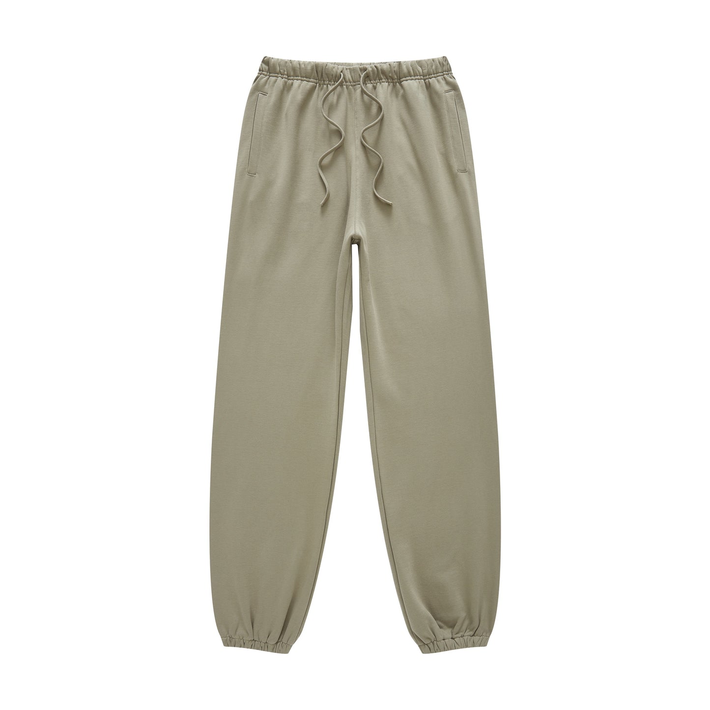 440GSM Men’s Relaxed Fit Loopback Terry Jogger Pants Sage Green
