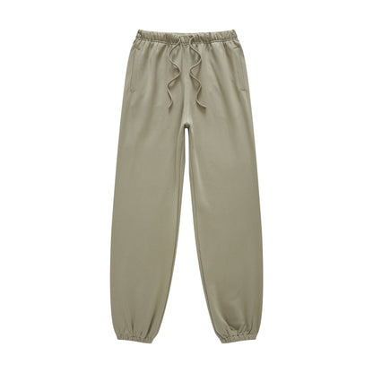 440GSM Men’s Relaxed Fit Loopback Terry Jogger Pants Sage Green