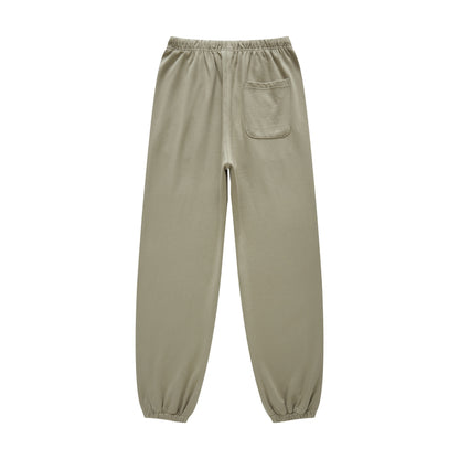 440GSM Men’s Relaxed Fit Loopback Terry Jogger Pants Sage Green