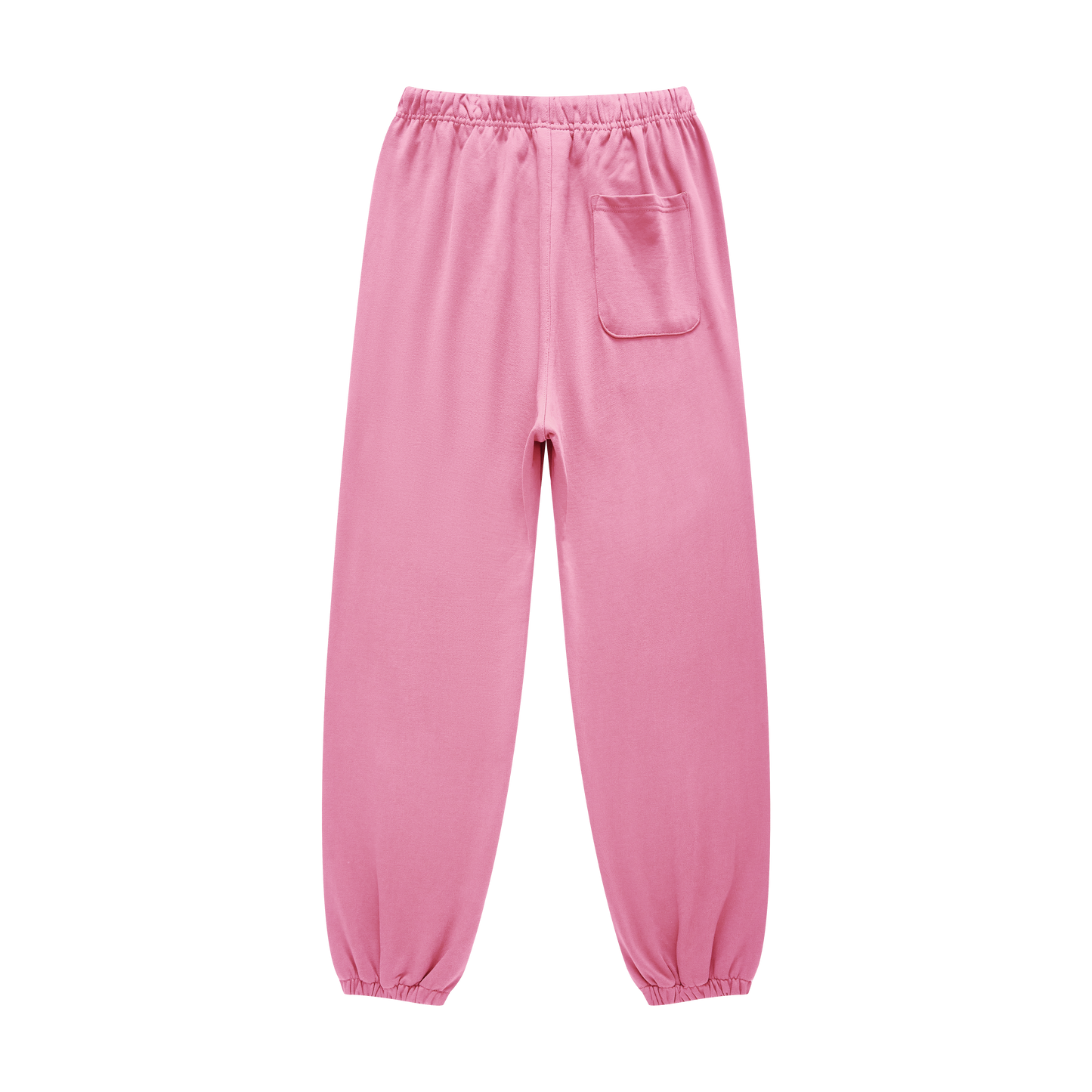 440GSM Men’s Relaxed Fit Loopback Terry Jogger Pants Rose Pink