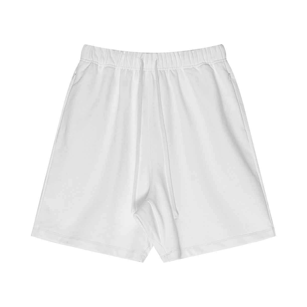 440GSM Men's Heavyweight Invisible-Zipper Shorts