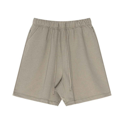 440GSM Men's Heavyweight Invisible-Zipper Shorts