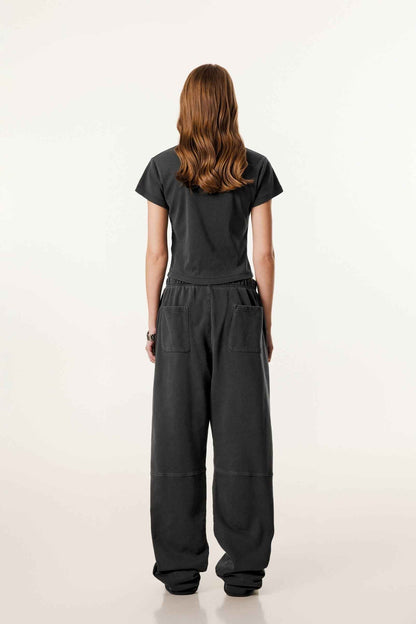 275GSM Women’s Figure-Flattering Straight Shoulder T-shirt