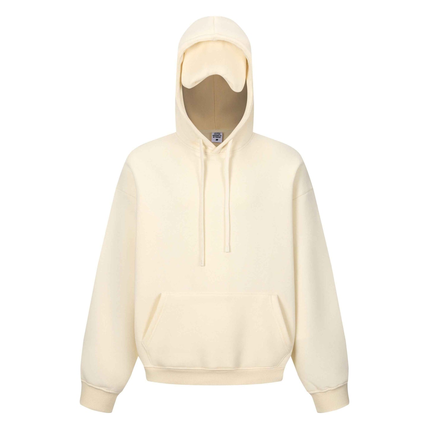 345GSM Men's Eye-Patch Hoodie Basic Plain Solid Color
