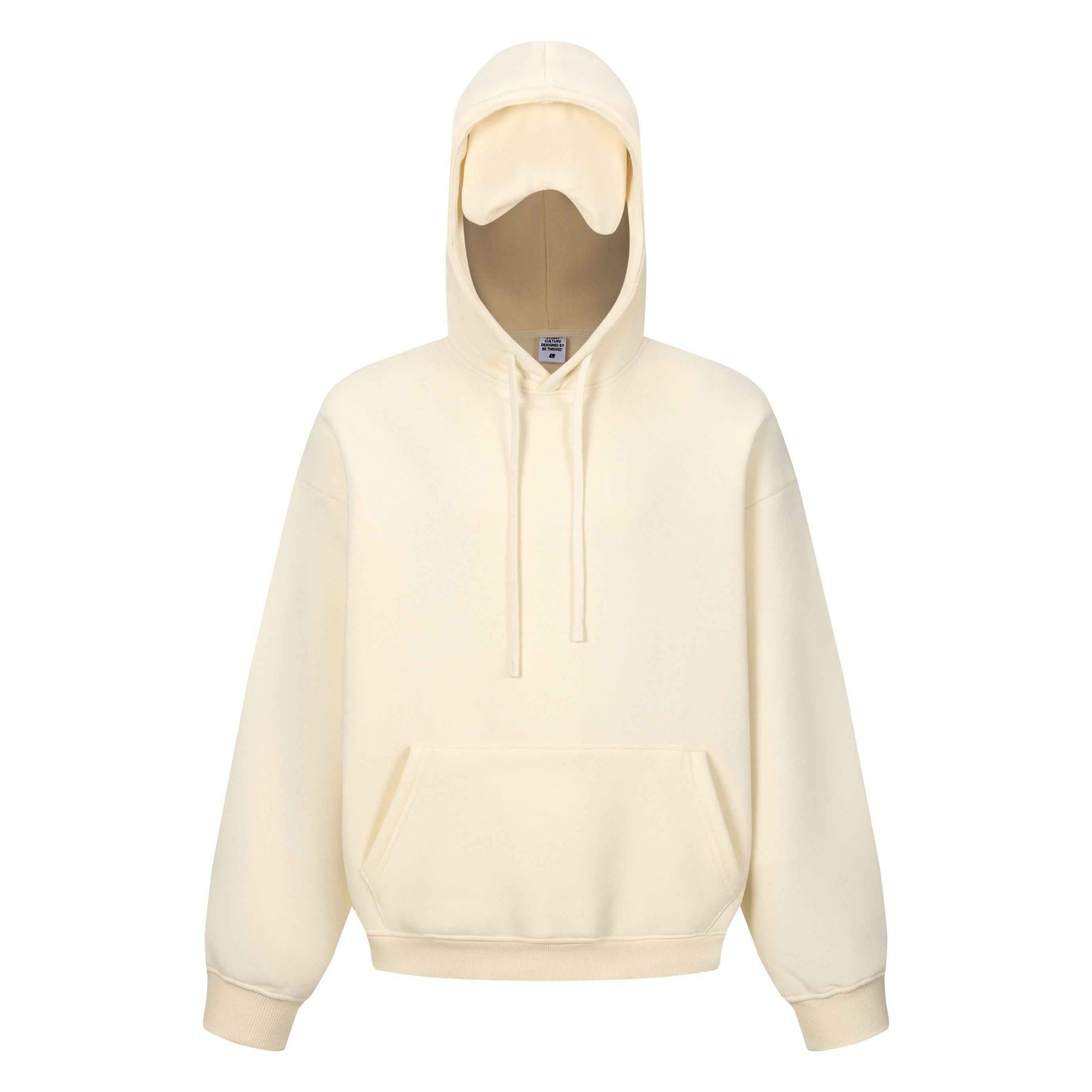 345GSM Men's Eye-Patch Hoodie Basic Plain Solid Color