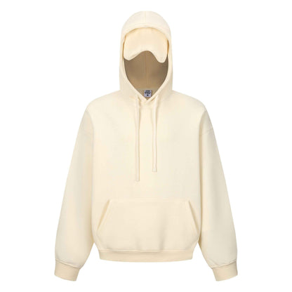 345GSM Men's Eye-Patch Hoodie Basic Plain Solid Color