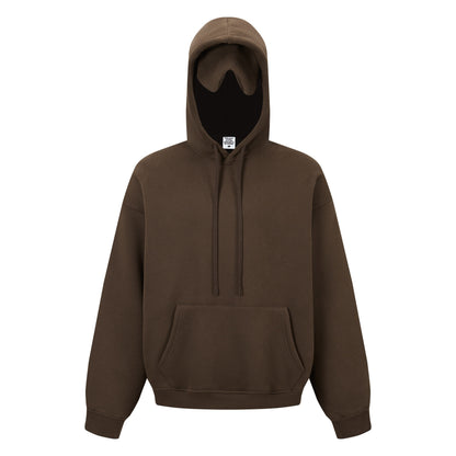 345GSM Men’s Eye-Patch Hoodie Brown Tan