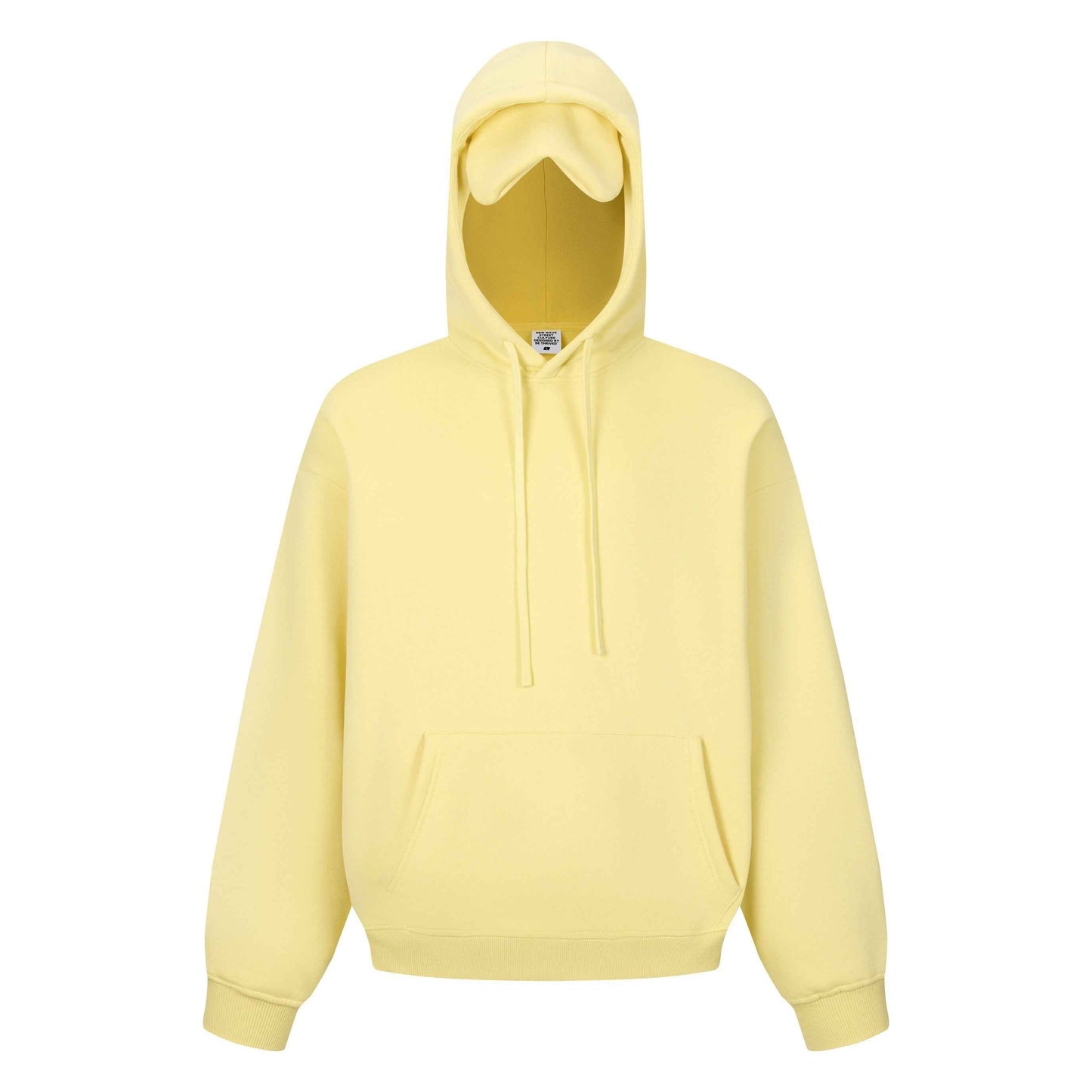345GSM Men's Eye-Patch Hoodie Basic Plain Solid Color