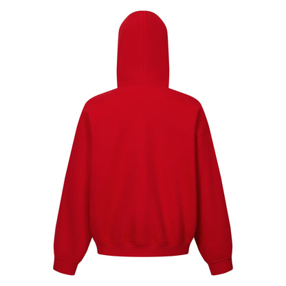 345GSM Men’s Eye-Patch Hoodie True Red