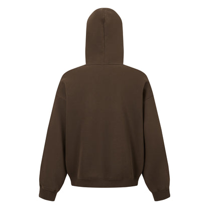345GSM Men’s Eye-Patch Hoodie Brown Tan