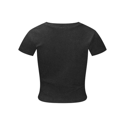 275GSM Women’s Figure-Flattering Straight Shoulder T-shirt