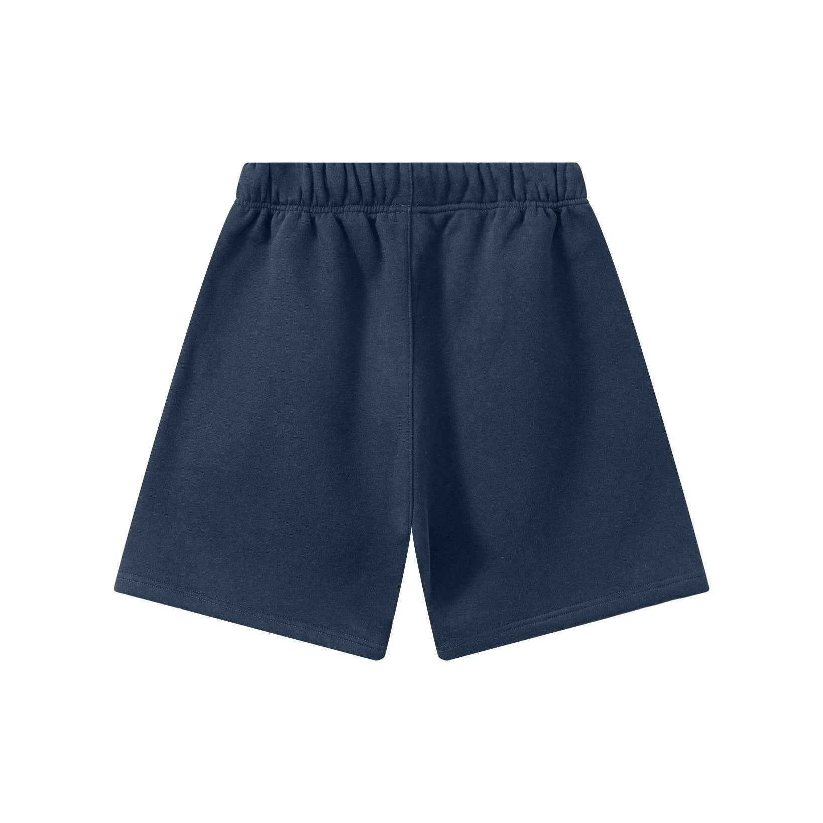 345GSM Men's Fleece-Lined Straight-Leg Shorts