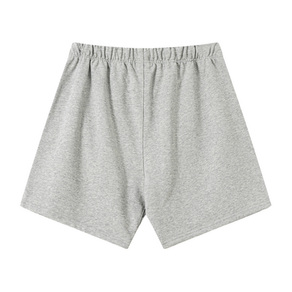 440GSM Unisex Heavyweight French Terry Shorts Light gray