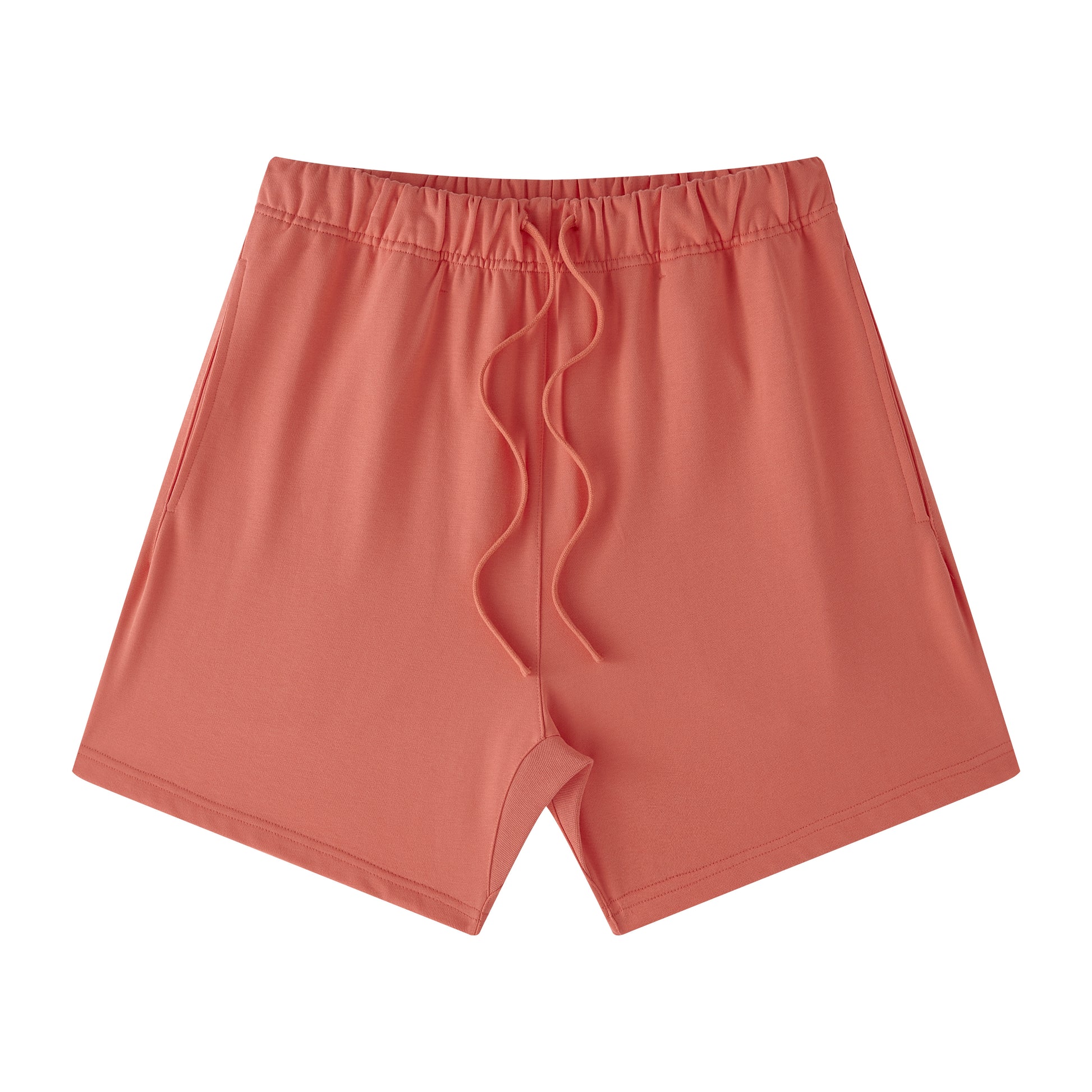 440GSM Unisex Heavyweight French Terry Shorts Orange red