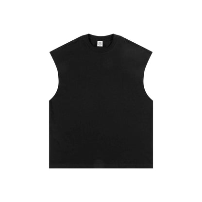 305GSM Unisex Earth-Tone Muscle Tee