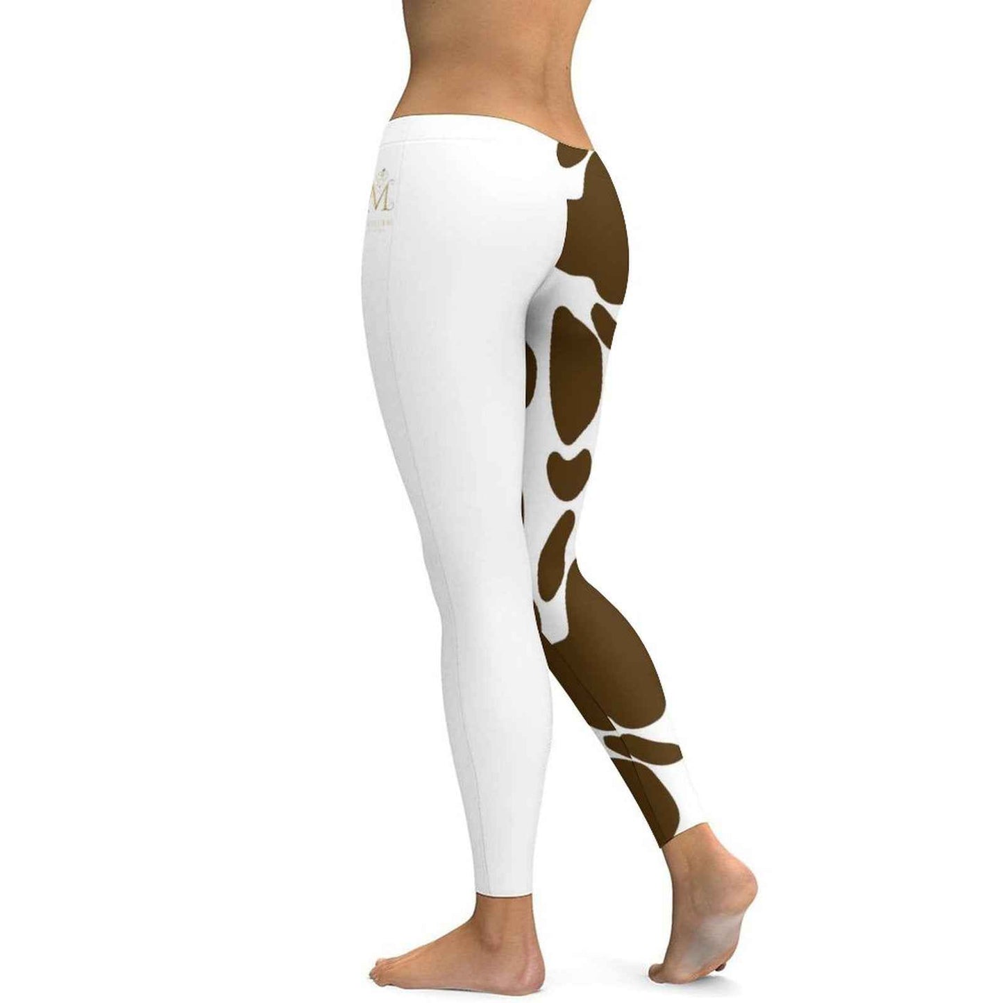 Munsieur Luxury Streetwear Leggings Cow Print - Munsieur
