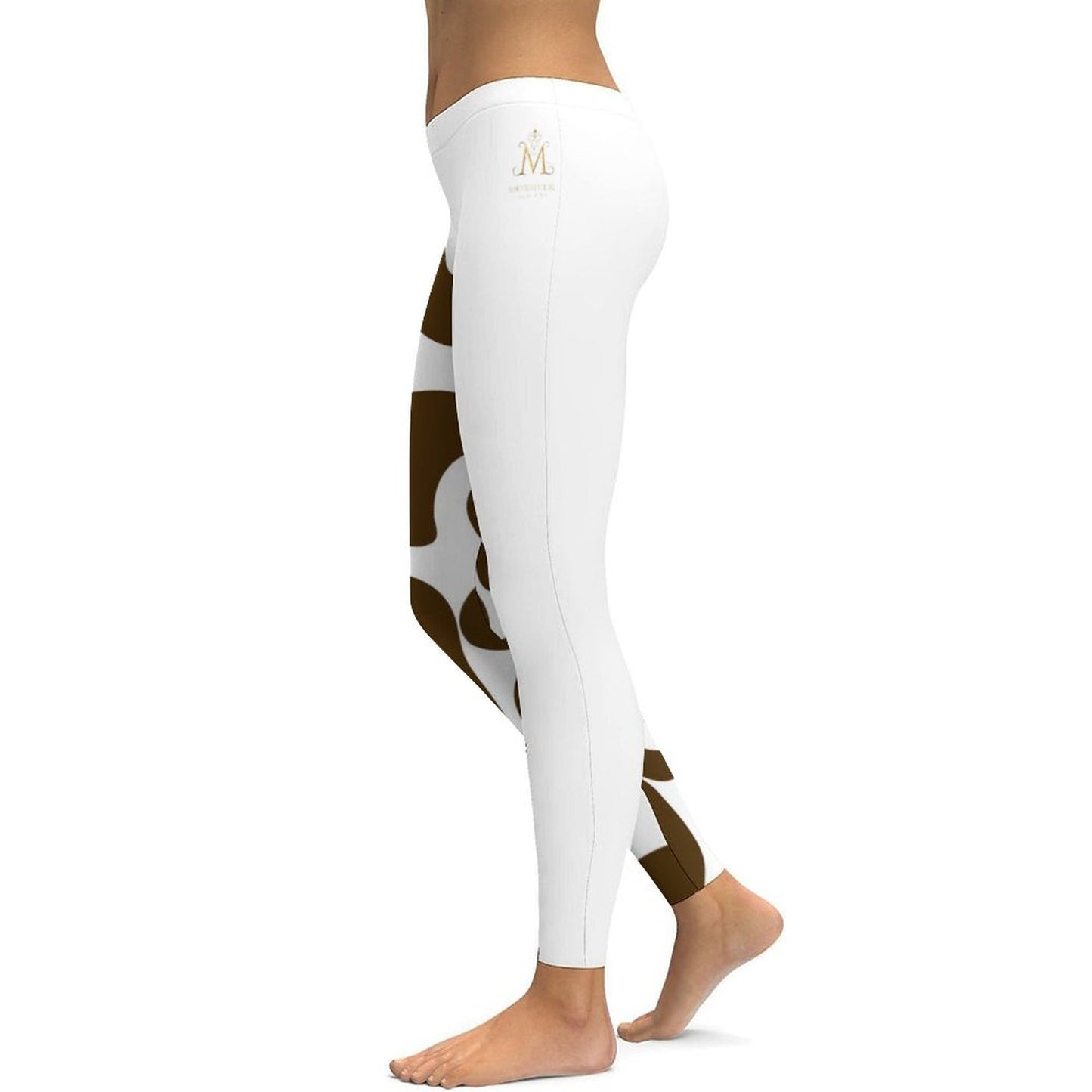 Munsieur Luxury Streetwear Leggings Cow Print - Munsieur
