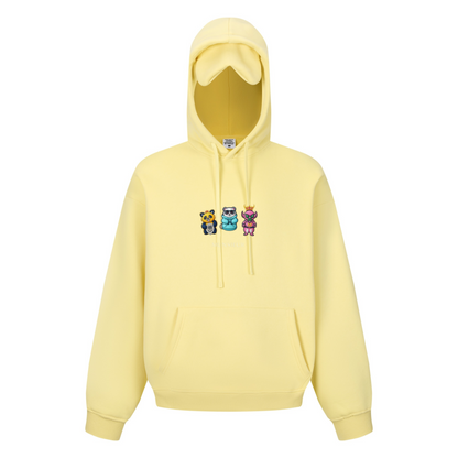 345GSM Men’s Eye-Patch Hoodie