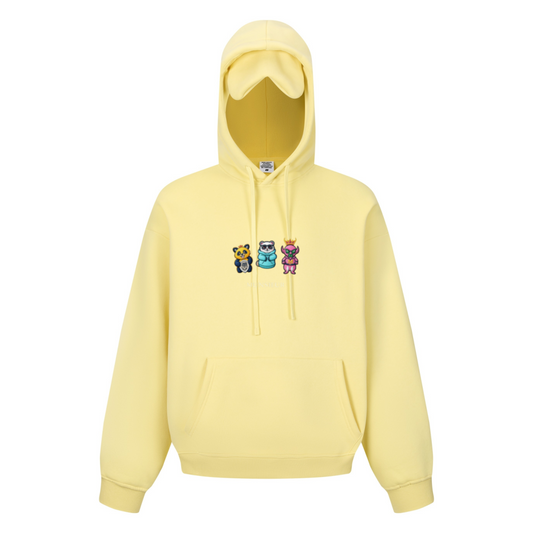 345GSM Men’s Eye-Patch Hoodie
