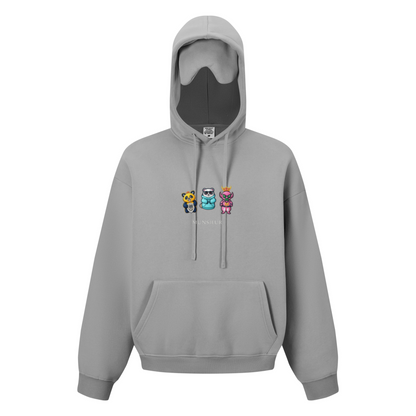 345GSM Men’s Eye-Patch Hoodie