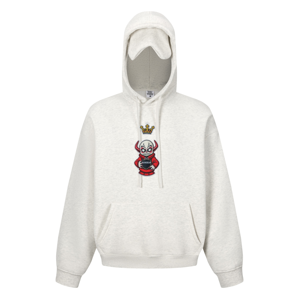 345GSM Men’s Eye-Patch Hoodie
