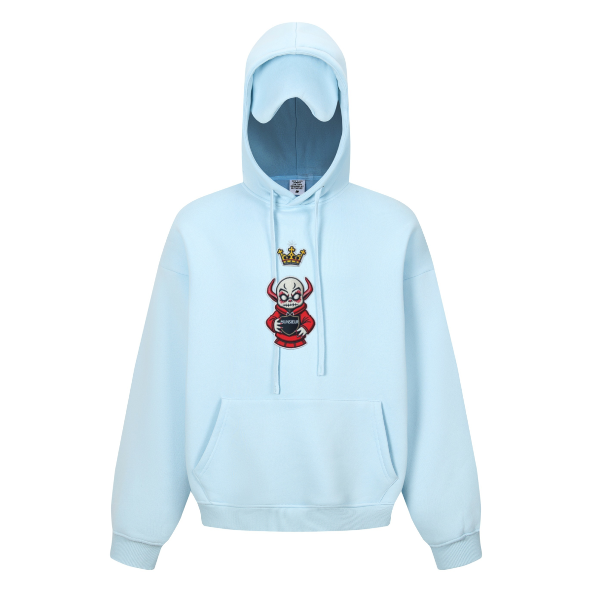 345GSM Men’s Eye-Patch Hoodie