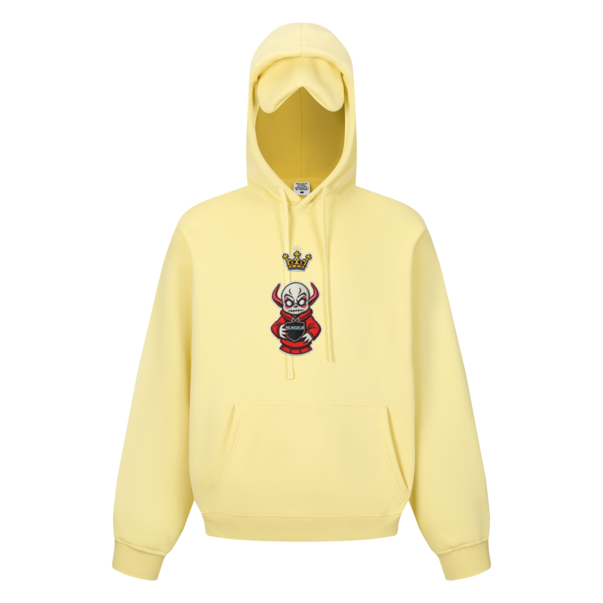 345GSM Men’s Eye-Patch Hoodie