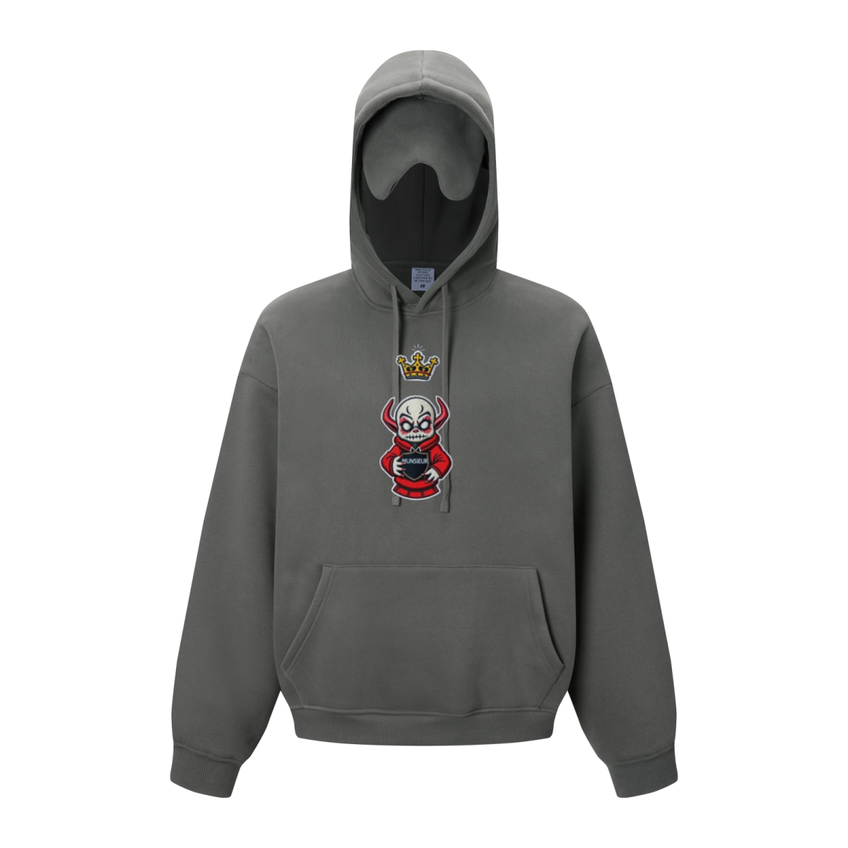 345GSM Men’s Eye-Patch Hoodie