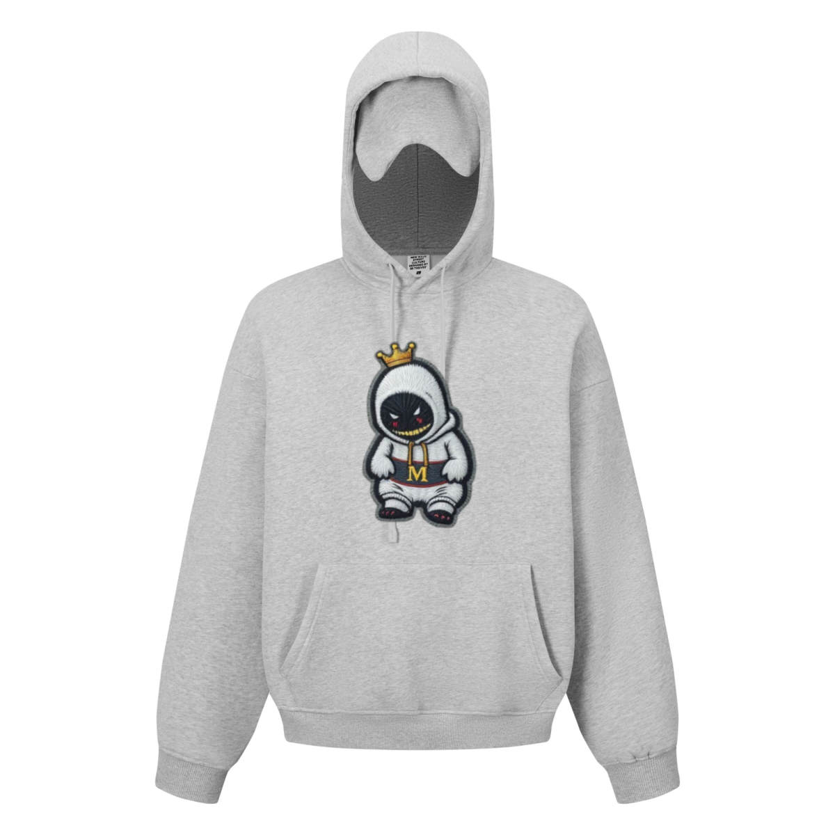 345GSM Men’s Eye-Patch Hoodie