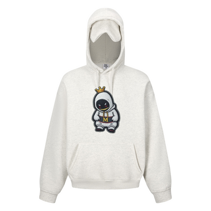 345GSM Men’s Eye-Patch Hoodie