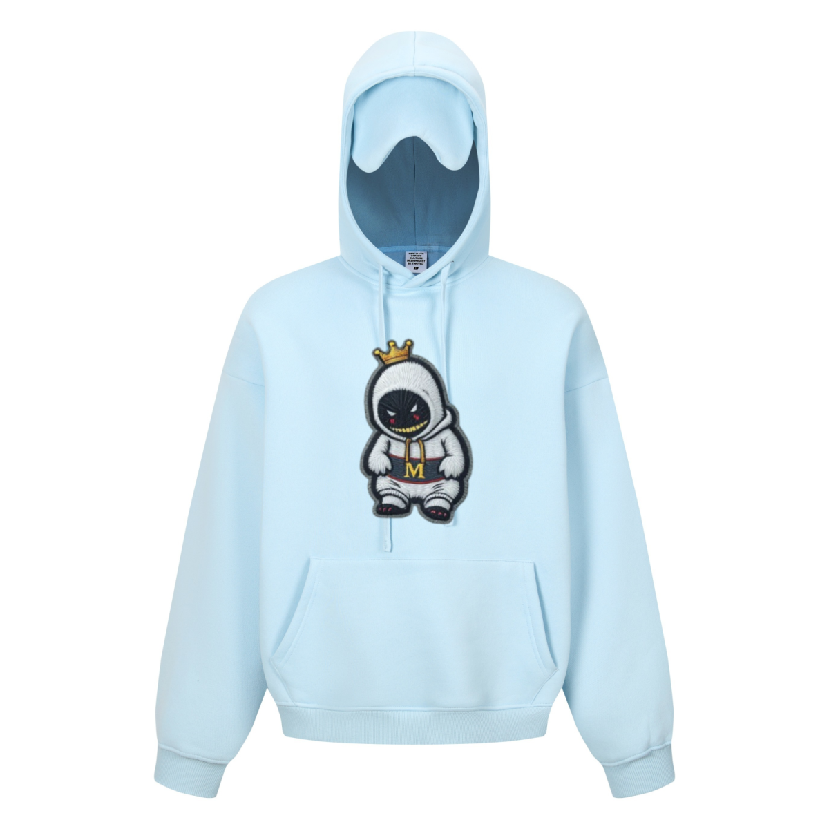 345GSM Men’s Eye-Patch Hoodie
