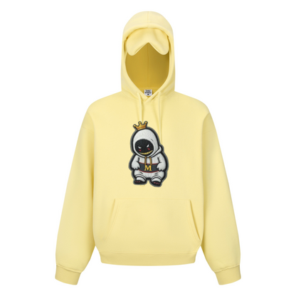 345GSM Men’s Eye-Patch Hoodie