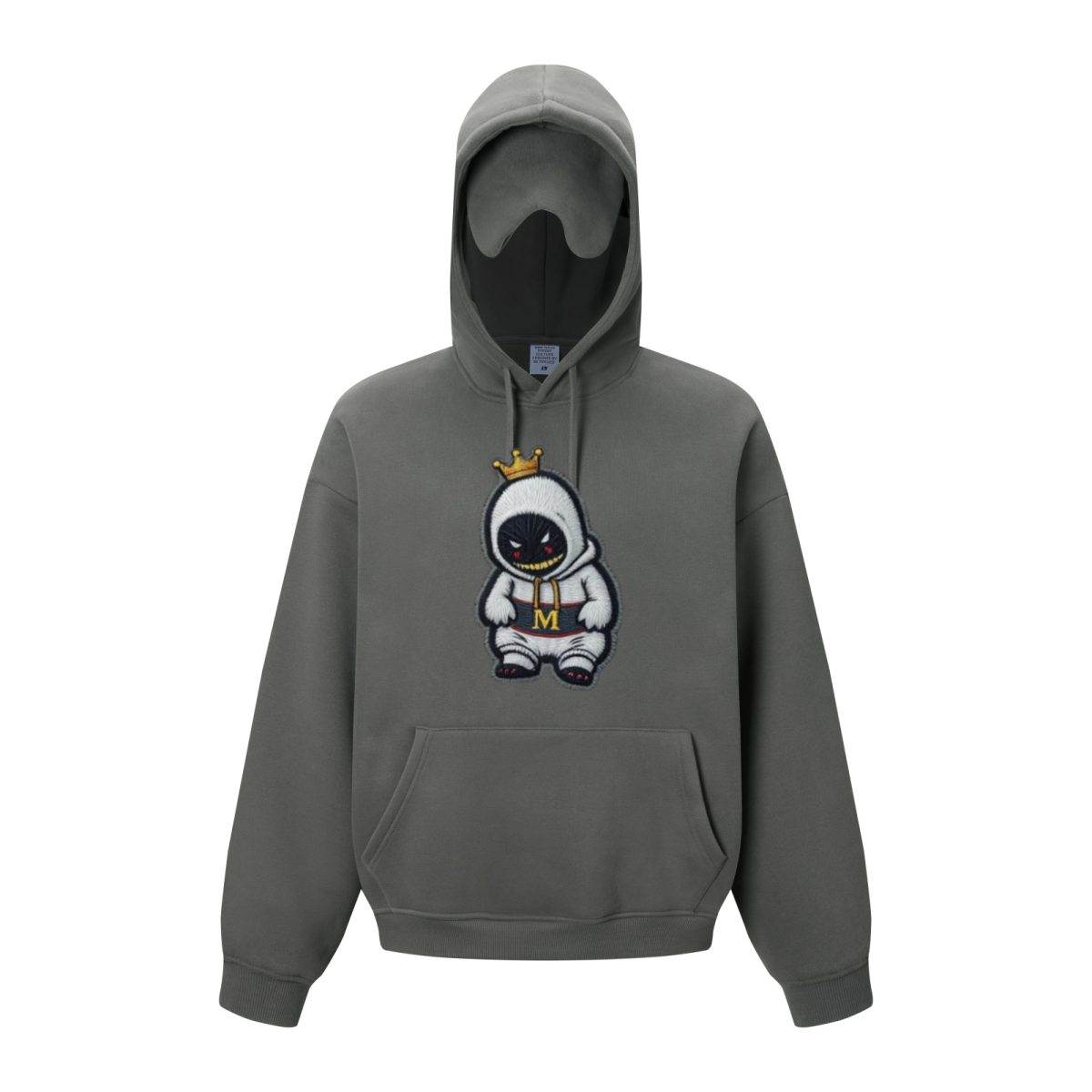 345GSM Men’s Eye-Patch Hoodie