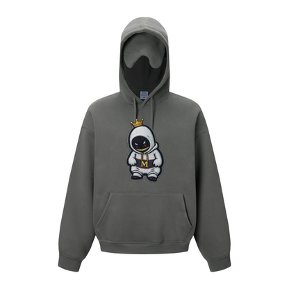 345GSM Men’s Eye-Patch Hoodie