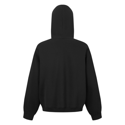 345GSM Men’s Eye-Patch Hoodie Black