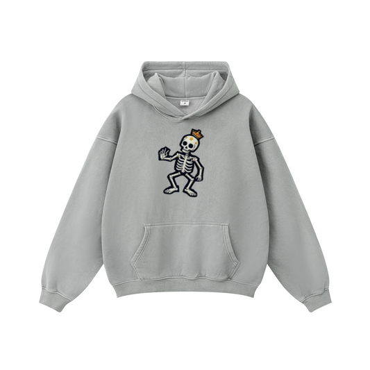 360GSM Unisex Vintage-Wash Hoodie